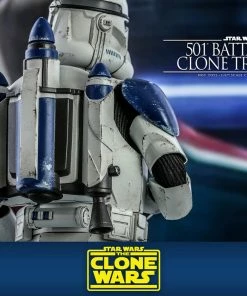 Sixth Scale Collectible Figures 501st Battalion Clone Trooper Sixth Scale Figure By Hot Toys The Clone Wars - Television Masterpiece Series