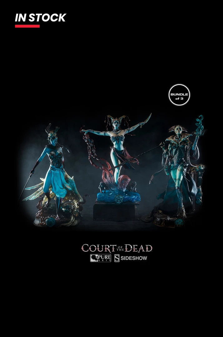 Best deal ๐ PureArts COURT OF THE DEAD: 3 FIGURE BUNDLE ๐ 2 PureArts COURT OF THE DEAD: 3 FIGURE BUNDLE