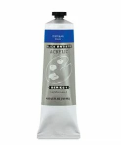 Hot Pop Cultures Store BLICK Full Catalog Blick Artists' Acrylic - Cerulean Blue, 4.65 Oz Tube