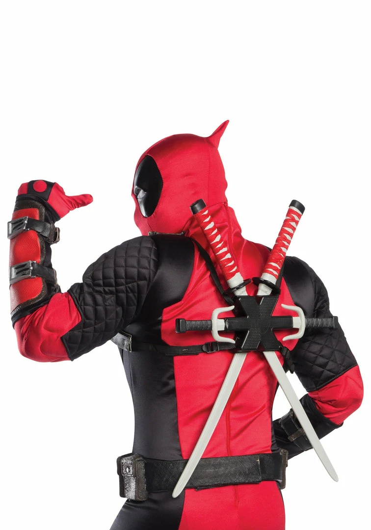 Deals ❤️ Halloweencostumes.com Men's Grand Heritage Deadpool Costume 👏 2 Halloweencostumes.com Men's Grand Heritage Deadpool Costume