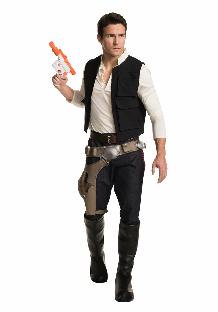 Budget 😍 Halloweencostumes.com Adult Han Solo Grand Heritage Costume Cosplay, 🎃 Halloween Costumes ⭐ 1 Halloweencostumes.com Adult Han Solo Grand Heritage Costume Cosplay, Halloween Costumes