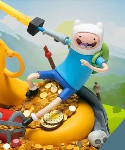 MONDO COLLECTIBLES Adventure Time Jake And Finn Polystone Statue By Mondo