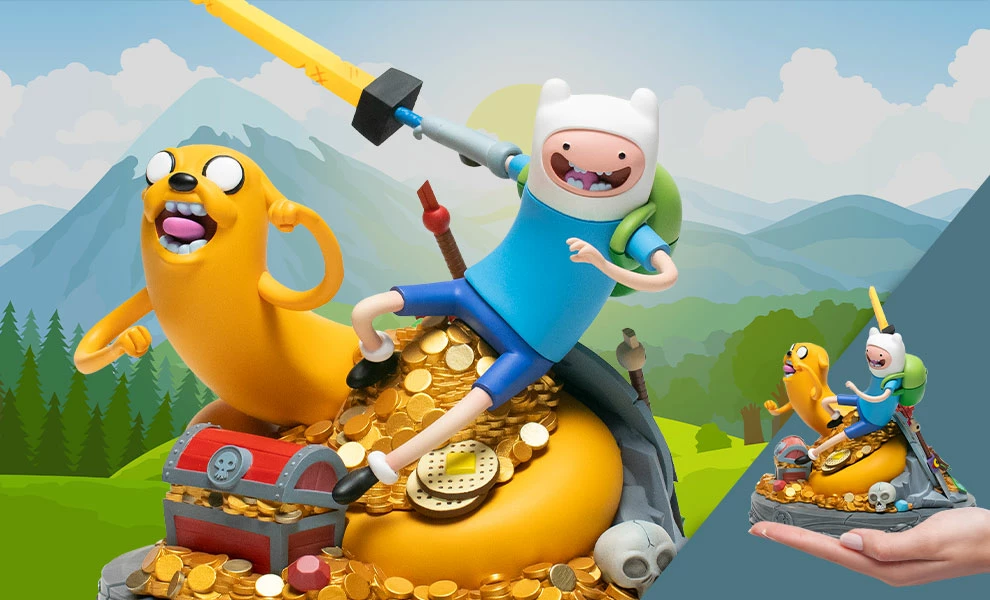 Coupon 💯 MONDO COLLECTIBLES Adventure Time Jake And Finn Polystone Statue By Mondo 😉 1 MONDO COLLECTIBLES Adventure Time Jake And Finn Polystone Statue By Mondo