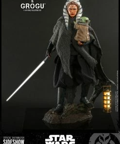 Outlet 🤩 Hot Toys Sixth Scale Collectible Figures Ahsoka Tano And Grogu Sixth Scale Figure Set 😍 28 Hot Toys Sixth Scale Collectible Figures Ahsoka Tano And Grogu Sixth Scale Figure Set