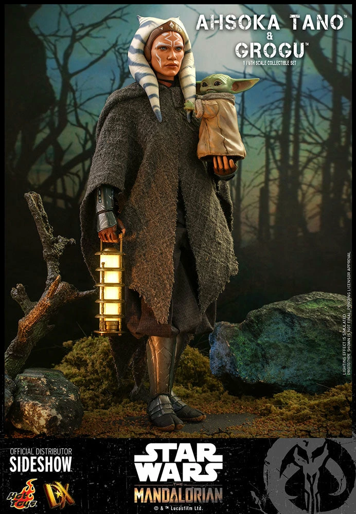 Outlet 🤩 Hot Toys Sixth Scale Collectible Figures Ahsoka Tano And Grogu Sixth Scale Figure Set 😍 5 Hot Toys Sixth Scale Collectible Figures Ahsoka Tano And Grogu Sixth Scale Figure Set