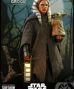Outlet 🤩 Hot Toys Sixth Scale Collectible Figures Ahsoka Tano And Grogu Sixth Scale Figure Set 😍 30 Hot Toys Sixth Scale Collectible Figures Ahsoka Tano And Grogu Sixth Scale Figure Set