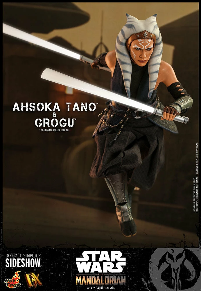 Outlet 🤩 Hot Toys Sixth Scale Collectible Figures Ahsoka Tano And Grogu Sixth Scale Figure Set 😍 17 Hot Toys Sixth Scale Collectible Figures Ahsoka Tano And Grogu Sixth Scale Figure Set