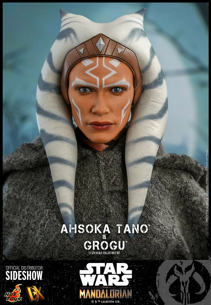 Outlet 🤩 Hot Toys Sixth Scale Collectible Figures Ahsoka Tano And Grogu Sixth Scale Figure Set 😍 9 Hot Toys Sixth Scale Collectible Figures Ahsoka Tano And Grogu Sixth Scale Figure Set