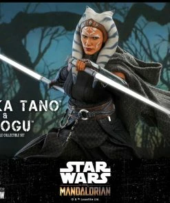 Outlet 🤩 Hot Toys Sixth Scale Collectible Figures Ahsoka Tano And Grogu Sixth Scale Figure Set 😍 36 Hot Toys Sixth Scale Collectible Figures Ahsoka Tano And Grogu Sixth Scale Figure Set