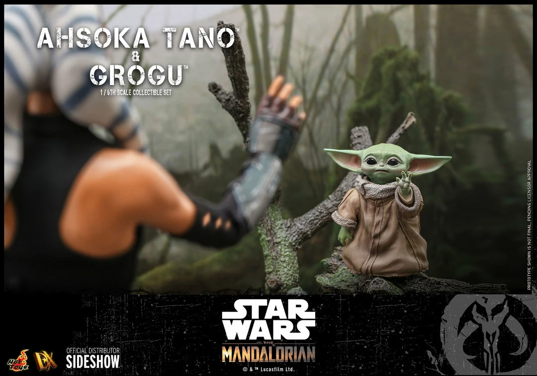 Outlet 🤩 Hot Toys Sixth Scale Collectible Figures Ahsoka Tano And Grogu Sixth Scale Figure Set 😍 18 Hot Toys Sixth Scale Collectible Figures Ahsoka Tano And Grogu Sixth Scale Figure Set