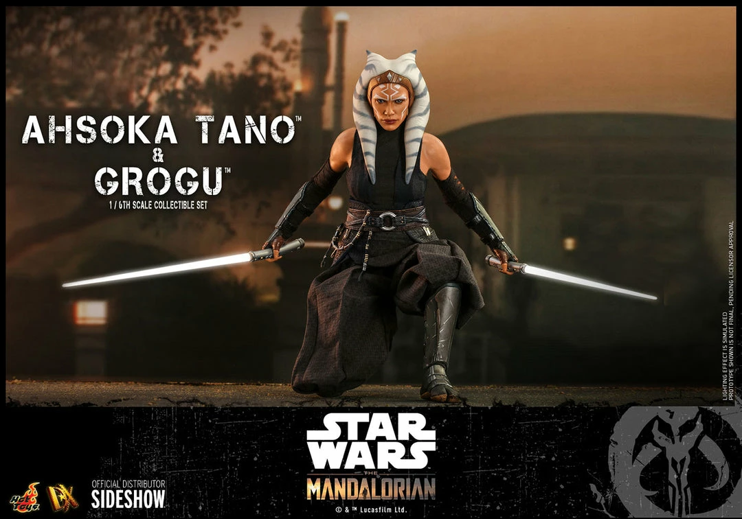 Outlet 🤩 Hot Toys Sixth Scale Collectible Figures Ahsoka Tano And Grogu Sixth Scale Figure Set 😍 25 Hot Toys Sixth Scale Collectible Figures Ahsoka Tano And Grogu Sixth Scale Figure Set