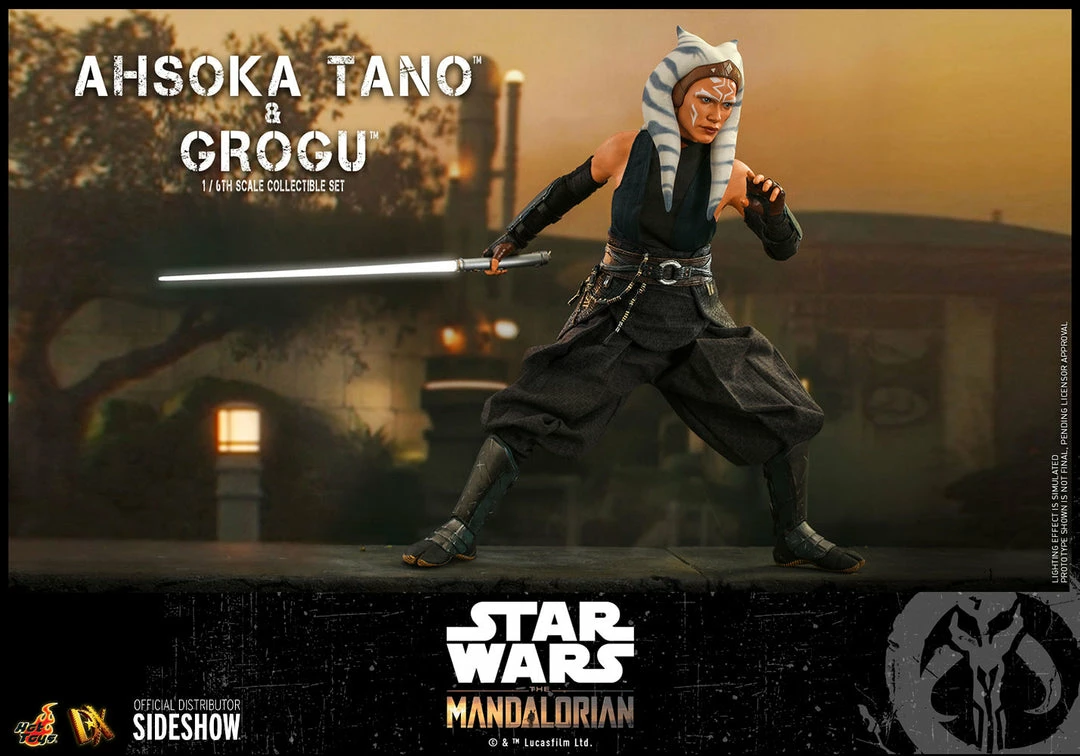 Outlet 🤩 Hot Toys Sixth Scale Collectible Figures Ahsoka Tano And Grogu Sixth Scale Figure Set 😍 22 Hot Toys Sixth Scale Collectible Figures Ahsoka Tano And Grogu Sixth Scale Figure Set