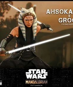 Outlet 🤩 Hot Toys Sixth Scale Collectible Figures Ahsoka Tano And Grogu Sixth Scale Figure Set 😍 43 Hot Toys Sixth Scale Collectible Figures Ahsoka Tano And Grogu Sixth Scale Figure Set