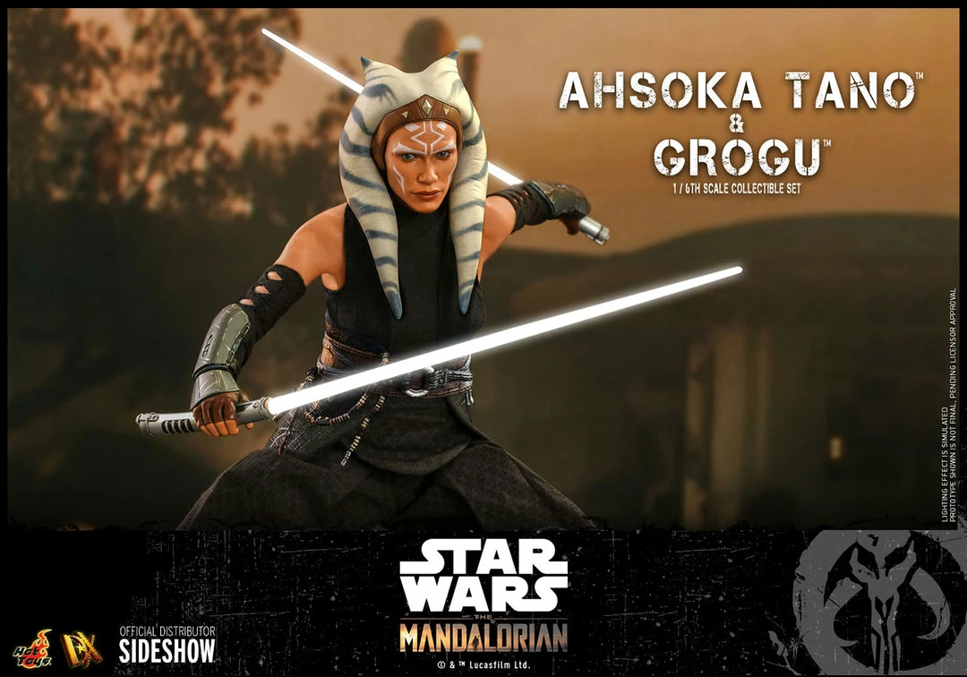 Outlet 🤩 Hot Toys Sixth Scale Collectible Figures Ahsoka Tano And Grogu Sixth Scale Figure Set 😍 19 Hot Toys Sixth Scale Collectible Figures Ahsoka Tano And Grogu Sixth Scale Figure Set