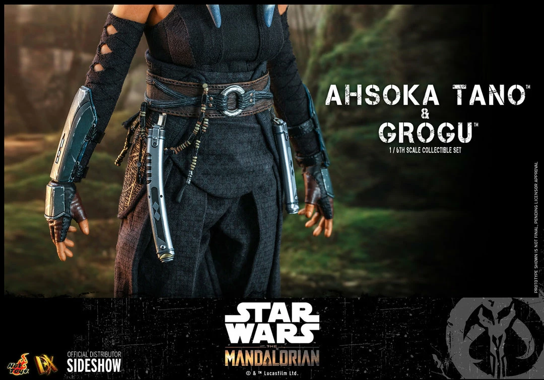 Outlet 🤩 Hot Toys Sixth Scale Collectible Figures Ahsoka Tano And Grogu Sixth Scale Figure Set 😍 23 Hot Toys Sixth Scale Collectible Figures Ahsoka Tano And Grogu Sixth Scale Figure Set