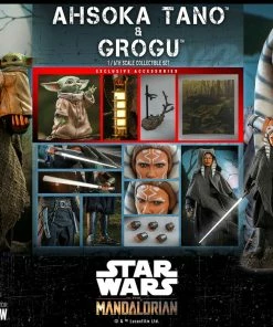 Outlet 🤩 Hot Toys Sixth Scale Collectible Figures Ahsoka Tano And Grogu Sixth Scale Figure Set 😍 44 Hot Toys Sixth Scale Collectible Figures Ahsoka Tano And Grogu Sixth Scale Figure Set