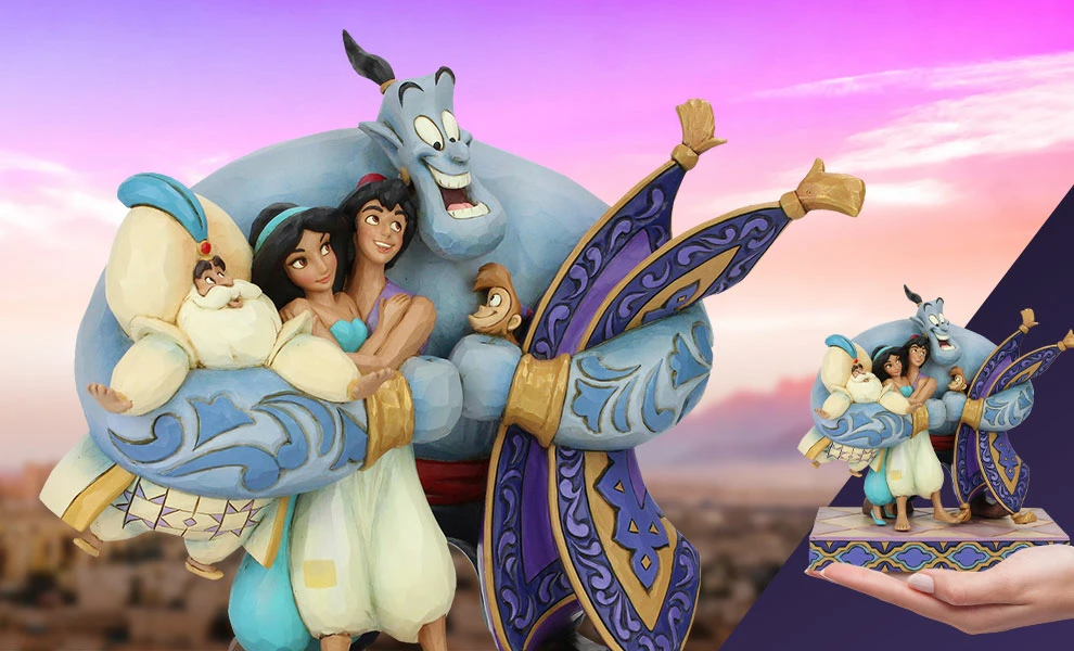 Best Pirce ๐งจ Aladdin Group Hug Figurine By Enesco, LLC Group Hug - Disney Traditions ๐ 1 Aladdin Group Hug Figurine By Enesco, LLC Group Hug - Disney Traditions