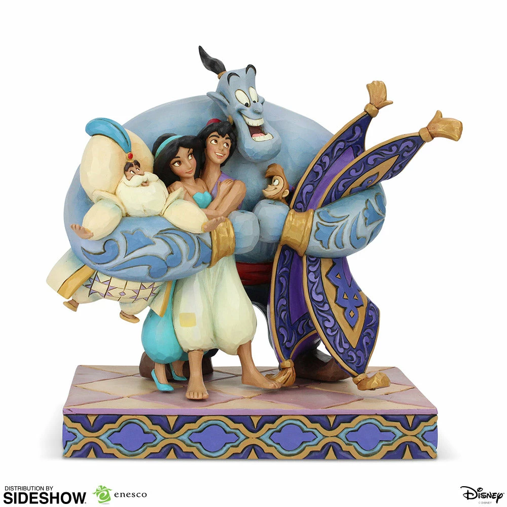 Best Pirce ๐งจ Aladdin Group Hug Figurine By Enesco, LLC Group Hug - Disney Traditions ๐ 2 Aladdin Group Hug Figurine By Enesco, LLC Group Hug - Disney Traditions