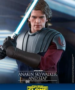 Hot Toys Anakin Skywalker And STAP Sixth Scale Figure Set