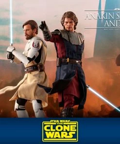 Hot Toys Anakin Skywalker And STAP Sixth Scale Figure Set