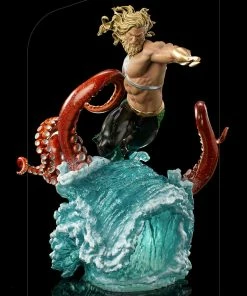 Aquaman Deluxe 1:10 Scale Statue By Iron Studios Art Scale 1:10 - DC Comics SIDESHOW COLLECTIBLES