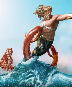 Aquaman Deluxe 1:10 Scale Statue By Iron Studios Art Scale 1:10 - DC Comics SIDESHOW COLLECTIBLES