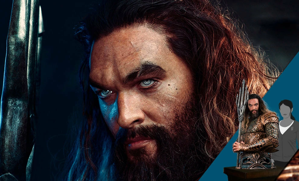 Best Sale 🤩 Aquaman Life-Size Bust By Infinity Studio Justice League ⭐ 1 Aquaman Life-Size Bust By Infinity Studio Justice League