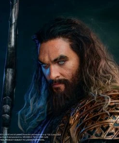 Best Sale 🤩 Aquaman Life-Size Bust By Infinity Studio Justice League ⭐ 14 Aquaman Life-Size Bust By Infinity Studio Justice League