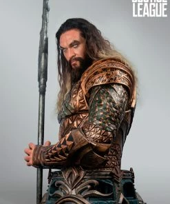 Best Sale 🤩 Aquaman Life-Size Bust By Infinity Studio Justice League ⭐ 16 Aquaman Life-Size Bust By Infinity Studio Justice League