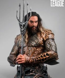 Best Sale 🤩 Aquaman Life-Size Bust By Infinity Studio Justice League ⭐ 15 Aquaman Life-Size Bust By Infinity Studio Justice League