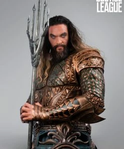 Best Sale 🤩 Aquaman Life-Size Bust By Infinity Studio Justice League ⭐ 17 Aquaman Life-Size Bust By Infinity Studio Justice League