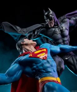Batman Vs Superman Diorama By Sideshow Collectibles Collector Edition