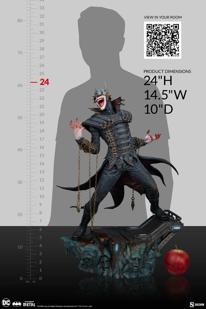 Discount 👏 Batman Who Laughs Premium Format™ Figure By Sideshow Collectibles 🤩 19 Batman Who Laughs Premium Format™ Figure By Sideshow Collectibles