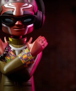 Black Panther Designer Collectible Toy By Unruly Industries™ By KaNO SIDESHOW COLLECTIBLES