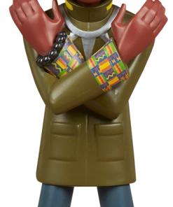 Black Panther Designer Collectible Toy By Unruly Industries™ By KaNO SIDESHOW COLLECTIBLES