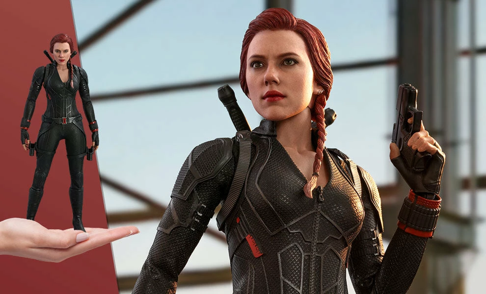 Coupon 🥰 Black Widow Sixth Scale Figure By Hot Toys Avengers: Endgame - Movie Masterpiece Series 🔔 1 Black Widow Sixth Scale Figure By Hot Toys Avengers: Endgame - Movie Masterpiece Series