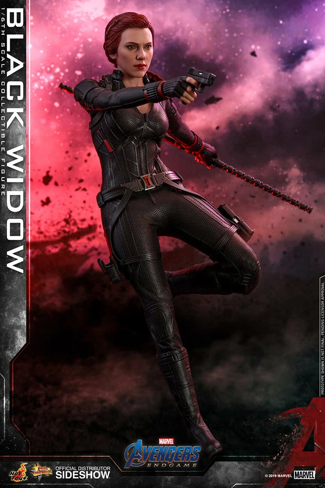 Coupon 🥰 Black Widow Sixth Scale Figure By Hot Toys Avengers: Endgame - Movie Masterpiece Series 🔔 7 Black Widow Sixth Scale Figure By Hot Toys Avengers: Endgame - Movie Masterpiece Series