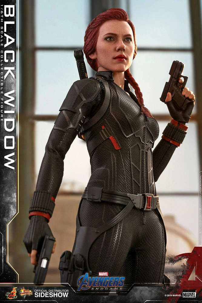 Coupon 🥰 Black Widow Sixth Scale Figure By Hot Toys Avengers: Endgame - Movie Masterpiece Series 🔔 12 Black Widow Sixth Scale Figure By Hot Toys Avengers: Endgame - Movie Masterpiece Series