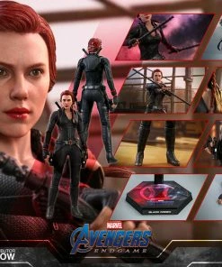 Coupon 🥰 Black Widow Sixth Scale Figure By Hot Toys Avengers: Endgame - Movie Masterpiece Series 🔔 40 Black Widow Sixth Scale Figure By Hot Toys Avengers: Endgame - Movie Masterpiece Series