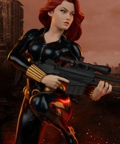 Black Widow Statue By Sideshow Collectibles Avengers Assemble