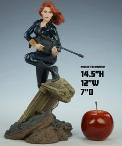 Black Widow Statue By Sideshow Collectibles Avengers Assemble