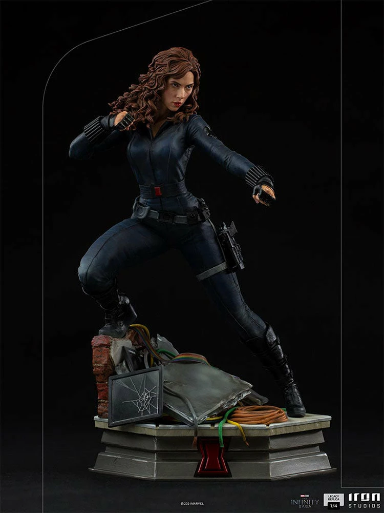Budget 🔥 Black Widow Statue By Iron Studios Avengers: Infinity Saga - 1:4 Legacy Replica 😀 2 Black Widow Statue By Iron Studios Avengers: Infinity Saga - 1:4 Legacy Replica