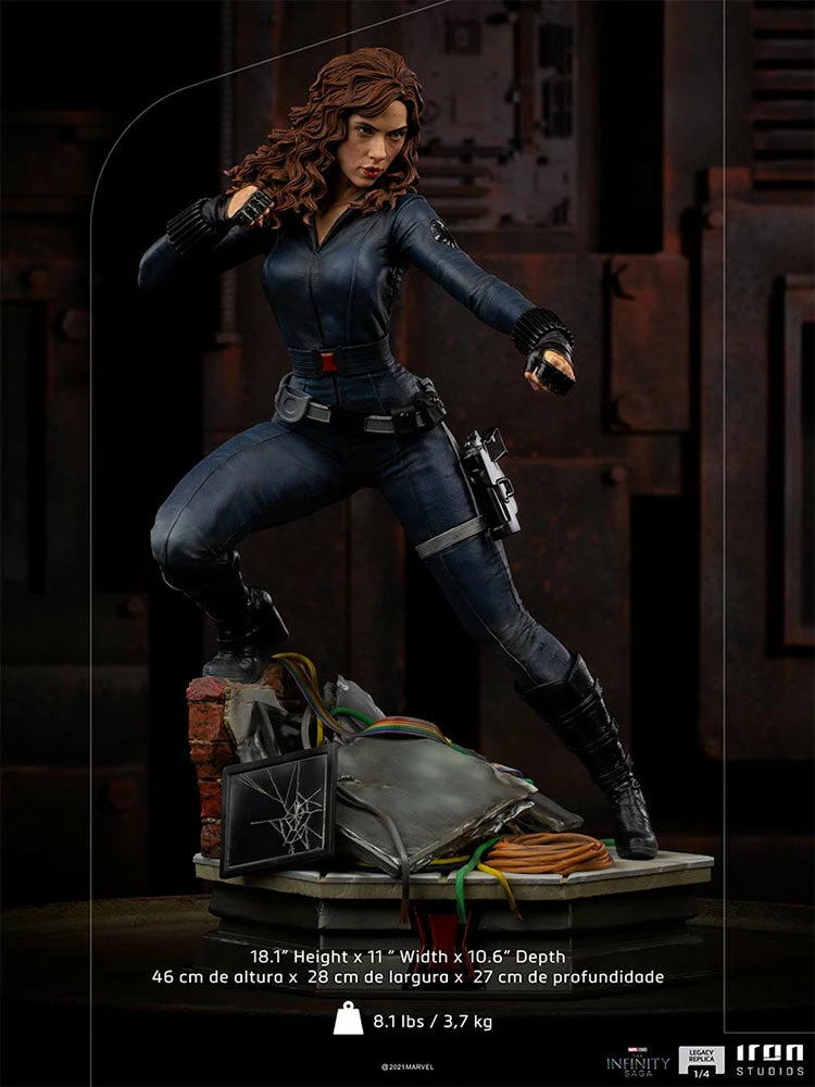 Budget 🔥 Black Widow Statue By Iron Studios Avengers: Infinity Saga - 1:4 Legacy Replica 😀 12 Black Widow Statue By Iron Studios Avengers: Infinity Saga - 1:4 Legacy Replica