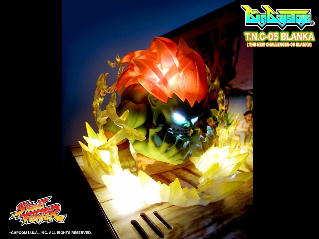 Buy ❤️ BigBoys Toys Blanka PVC Figure By BigBoysToys Street Fighter T.N.C. PVC Figure With Light And Sound ⭐ 3 BigBoys Toys Blanka PVC Figure By BigBoysToys Street Fighter T.N.C. PVC Figure With Light And Sound