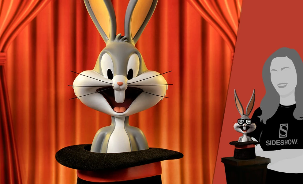 New ✨ Looney Tunes Bugs Bunny Top Hat Bust By Soap Studio 🎁 1 Looney Tunes Bugs Bunny Top Hat Bust By Soap Studio