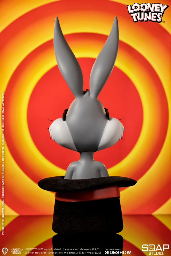 New ✨ Looney Tunes Bugs Bunny Top Hat Bust By Soap Studio 🎁 9 Looney Tunes Bugs Bunny Top Hat Bust By Soap Studio