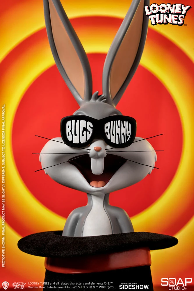New ✨ Looney Tunes Bugs Bunny Top Hat Bust By Soap Studio 🎁 10 Looney Tunes Bugs Bunny Top Hat Bust By Soap Studio
