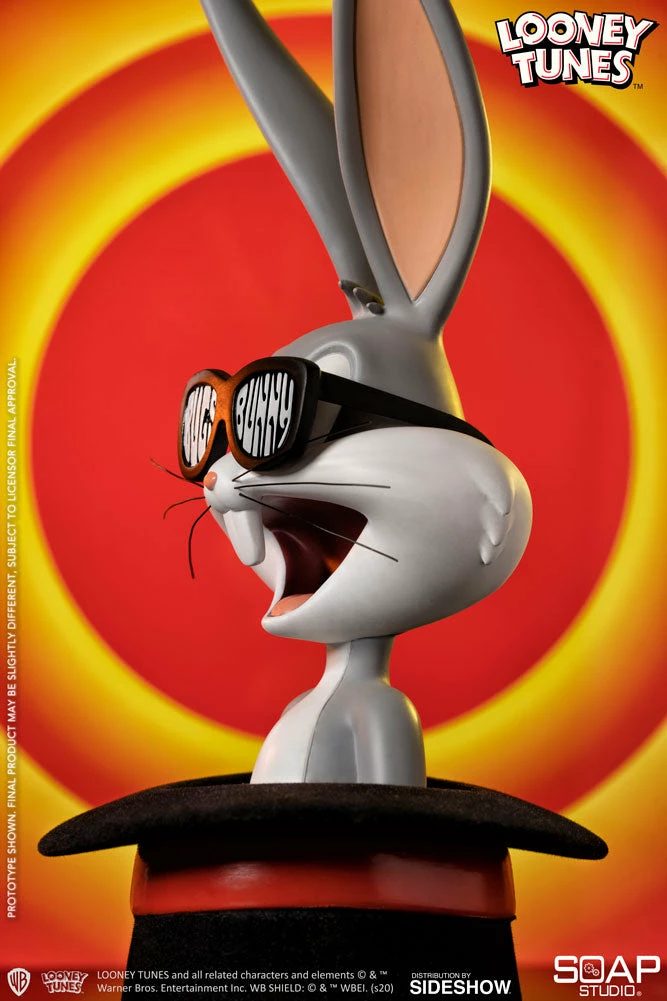 New ✨ Looney Tunes Bugs Bunny Top Hat Bust By Soap Studio 🎁 4 Looney Tunes Bugs Bunny Top Hat Bust By Soap Studio