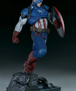 Captain America Premium Format™ Figure By Sideshow Collectibles Limited Edition