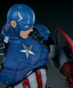 Captain America Premium Format™ Figure By Sideshow Collectibles Limited Edition